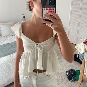 urban outfitters baby doll top!
